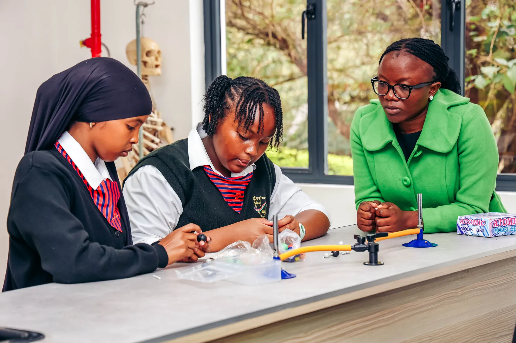 Senior School learners at Senior School